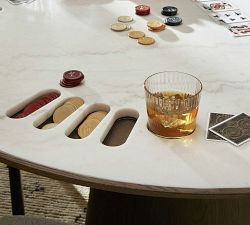 Barry Marble Poker Table (51.5&quot;)