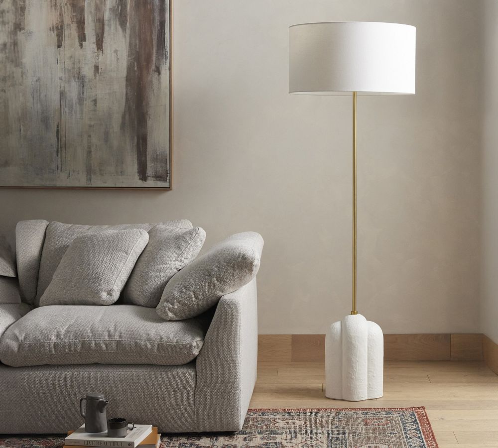 Baythorn Concrete Floor Lamp (70&quot;)
