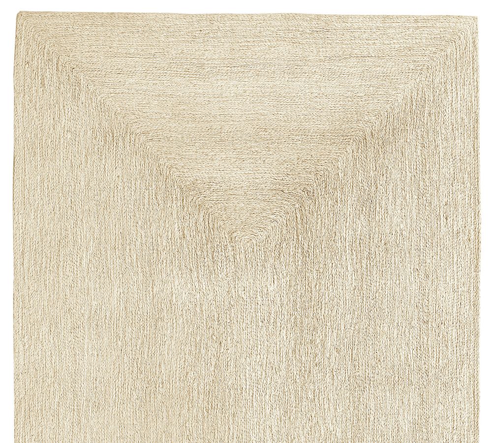 Concentric Handwoven Jute Rug