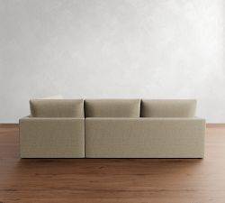 Westwood Slim Arm Deep Seat 3-Piece Sectional (119&quot;)
