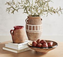 Fairfax Handcrafted Terracotta Bowl