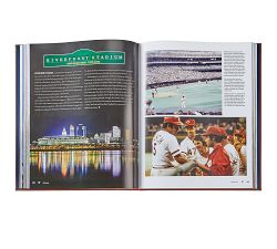 Ballparks Leather-Bound Book