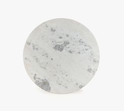 Christie Round Marble Pedestal Dining Table