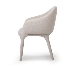 Fully Upholstered Dining Armchair
