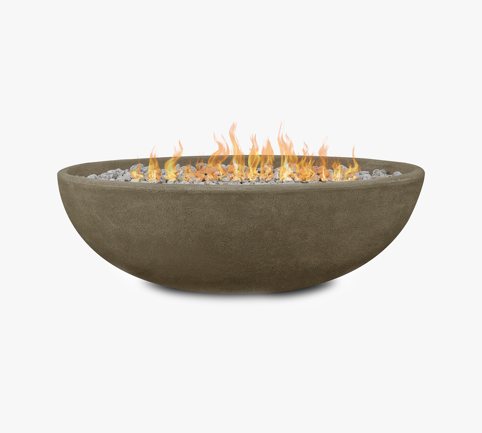 Blackwell Concrete Oval Propane Fire Pit (48″ -- 58″)