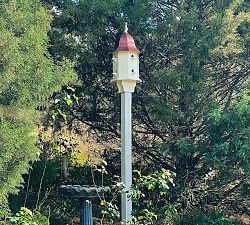 Handpainted Dove Manor Bird Feeder