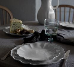 Rosa Stoneware Salad Plates, Set of 4