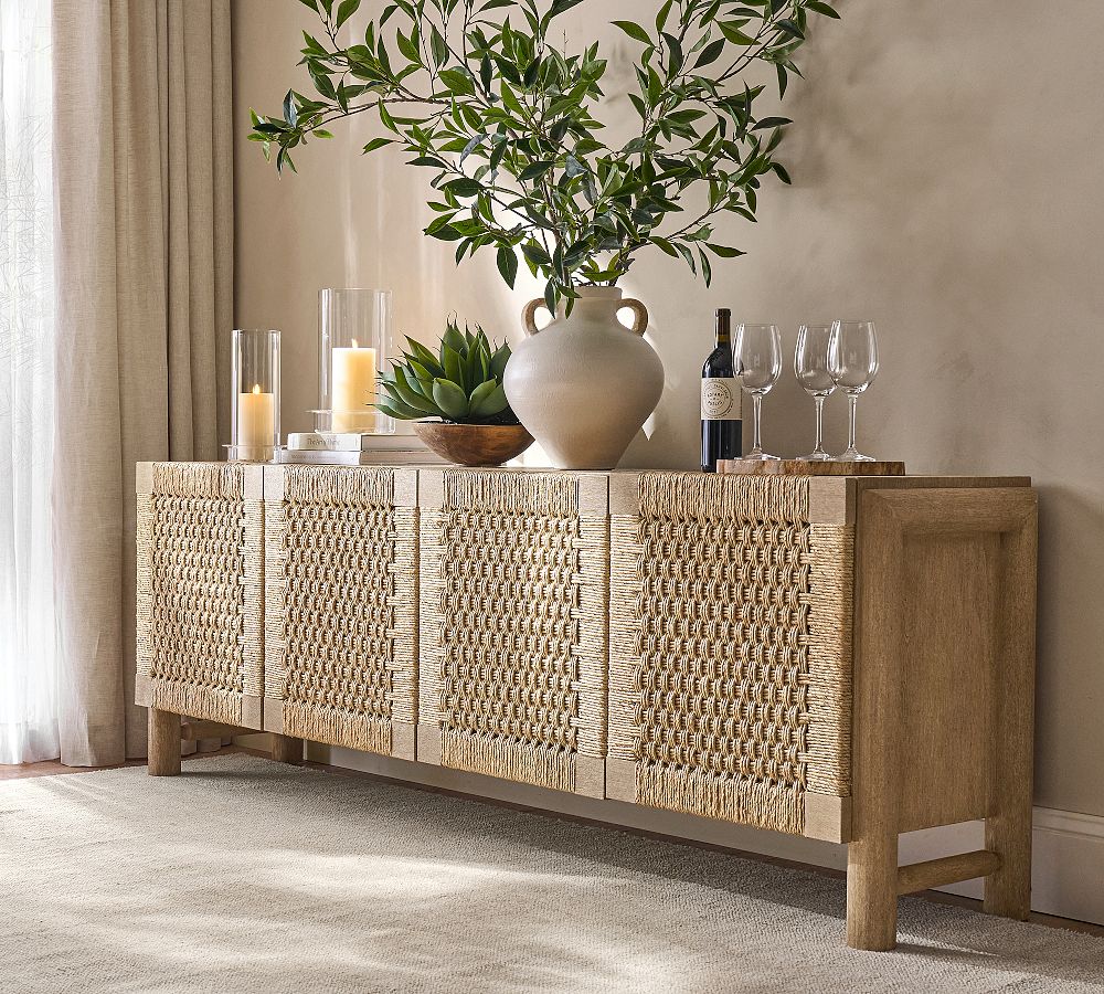 Bolinas Woven Buffet (75&quot;)