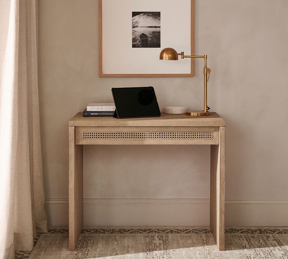 Marina Cane Mini Writing Desk (36&quot;)