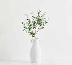 Traditional Faux Olive Branch