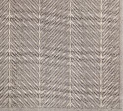 Custom Bia Chevron Wool Rug