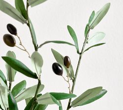 Traditional Faux Olive Branch