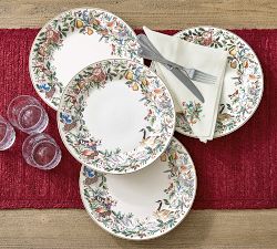 12 Days of Christmas Stoneware Dinner Plates - Set of 4