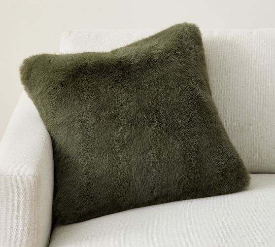 Faux Fur Mink Pillow