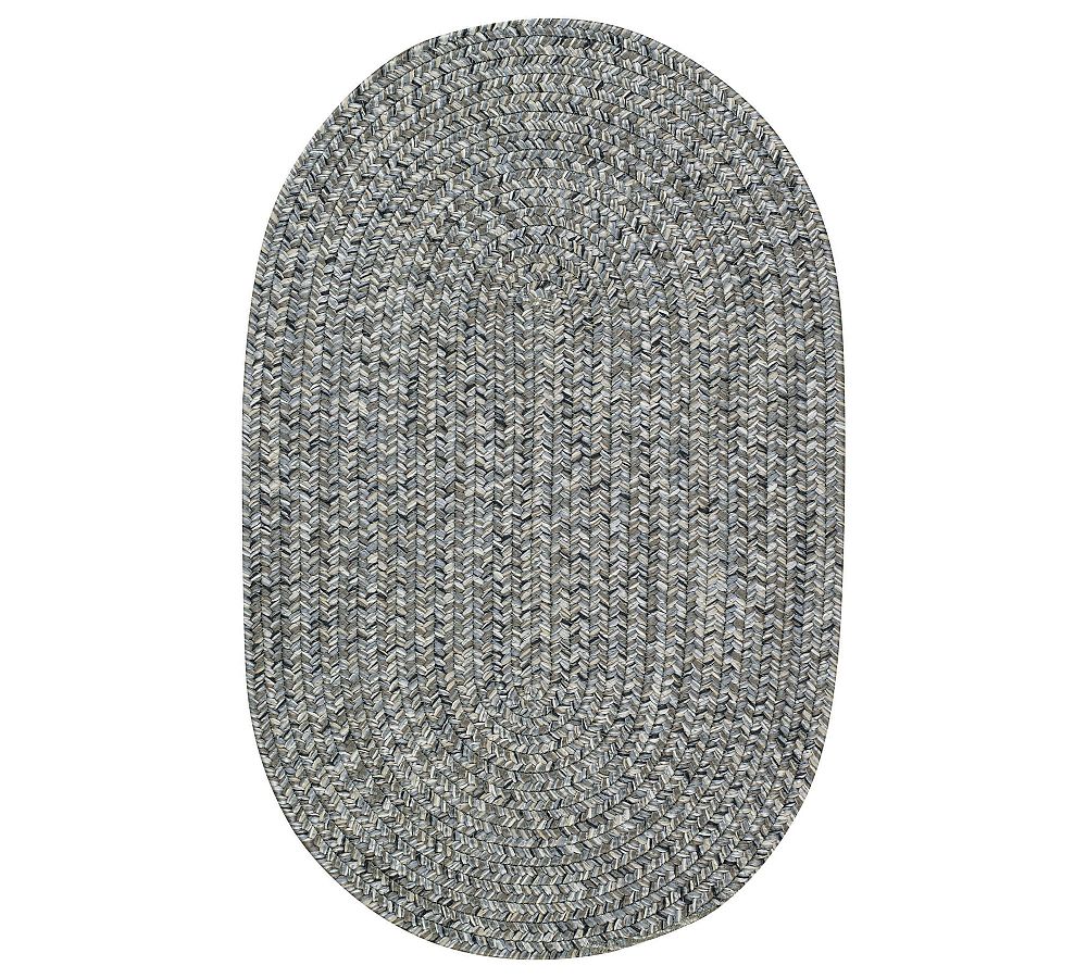Ridley Outdoor Performance Oval Braided Rug