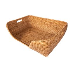 Tava Handcrafted Rattan Pet Bed