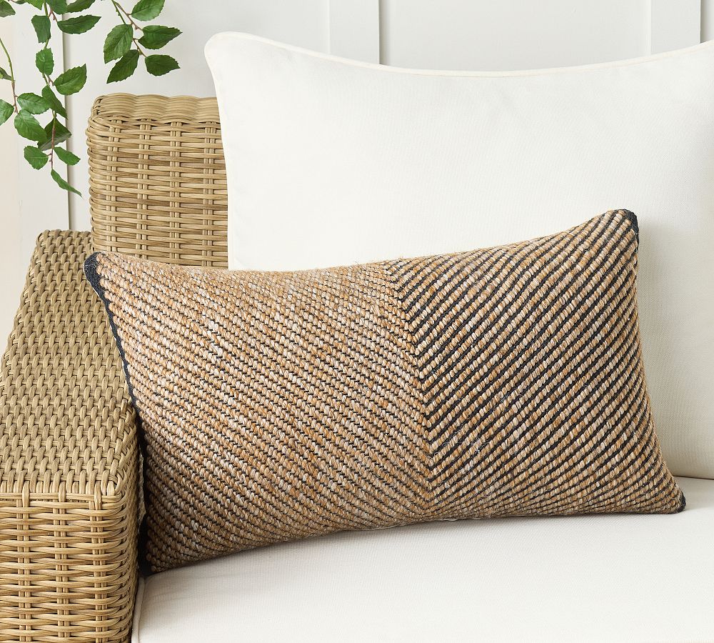 Pompano Lumbar Outdoor Pillow