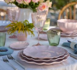 Rosa Stoneware Salad Plates, Set of 4
