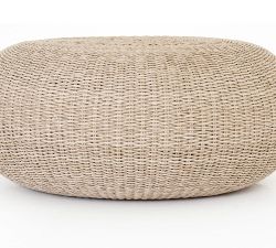 Round Rattan Round Coffee Table (36&quot;)