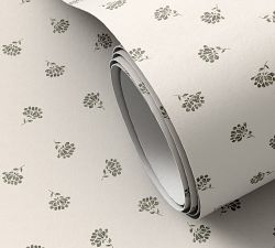 Water-Resistant Terralon Small Floral Wallpaper
