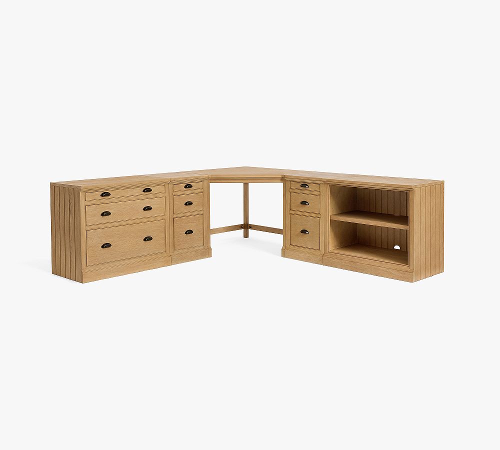 Aubrey Grand Corner Office Suite (112&quot;)