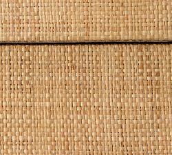 Raffia Rectangular Side Table (18&quot;w)