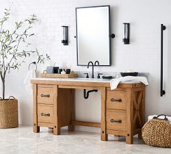 Benchwright 71&quot; Single Wide Sink Vanity