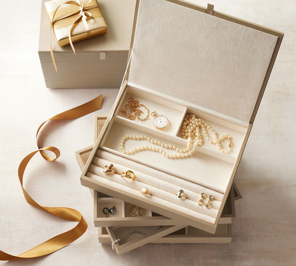 Quinn Stackable Jewelry Tray