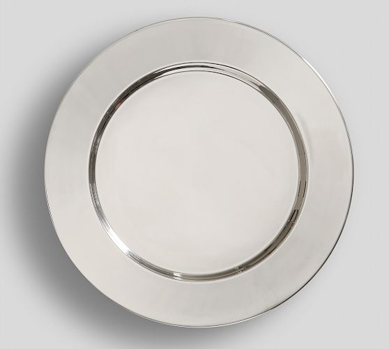 Harrison Stainless Steel Charger Plates