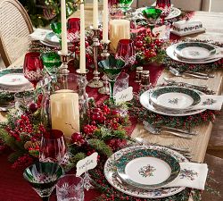 12 Days of Christmas Stoneware Dinner Plates - Set of 4