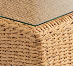 Cardiff Square Woven Side Table (18&quot;)