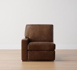 Build Your Own Turner Square Arm Leather Power Sectional