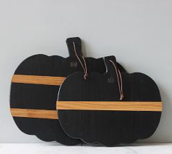 Pumpkin Shaped Reclaimed Wood Cheese Boards
