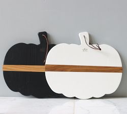 Pumpkin Shaped Reclaimed Wood Cheese Boards