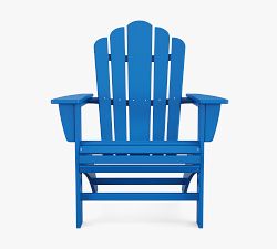Pottery Barn Classic Adirondack x Polywood Lounge Chair