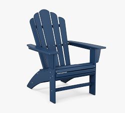 Pottery Barn Classic Adirondack x Polywood Lounge Chair