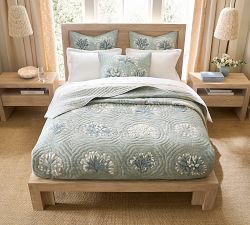 Coral Reef Embroidered Quilt