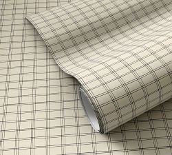Water-Resistant Terralon Hand Checks Wallpaper