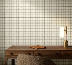 Water-Resistant Terralon Hand Checks Wallpaper