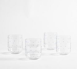 Confetti Outdoor Stemless Wine Glasses - Set of 4
