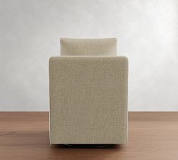 Ayden Square Arm Slipcovered Swivel Glider