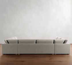 Canyon Roll Arm U-Shaped Sectional (153&quot;&ndash;188&quot;)