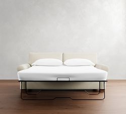 PB Comfort Modern Roll Arm Sleeper Sofa (62&quot;-87&quot;)