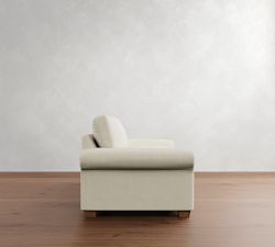 PB Comfort Modern Roll Arm Sleeper Sofa (62&quot;-87&quot;)