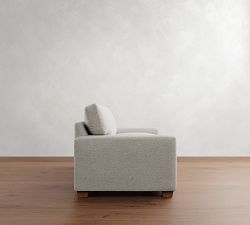 PB Comfort Modern Square Arm  Sleeper Sofa (57&quot;-81&quot;)