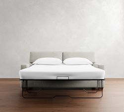 PB Comfort Modern Square Arm  Sleeper Sofa (57&quot;-81&quot;)