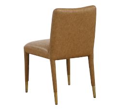 Darine Faux Leather Dining Chairs - Set of 2