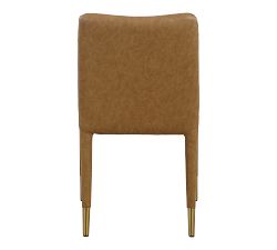 Darine Faux Leather Dining Chairs - Set of 2