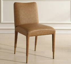 Darine Faux Leather Dining Chairs - Set of 2