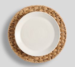 Capitola Woven Charger Plates - Set of 4